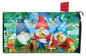 briarwood lane gnome sweet gnome spring magnetic mailbox cover standard