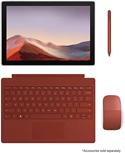 Microsoft Surface Pro 7 12.3" Touchscreen Tablet Laptop (2736 x 1824), Intel Core i5 (Beat i7-7660U), 8GB RAM 256GB SSD, Windows 10 Home -Platinum