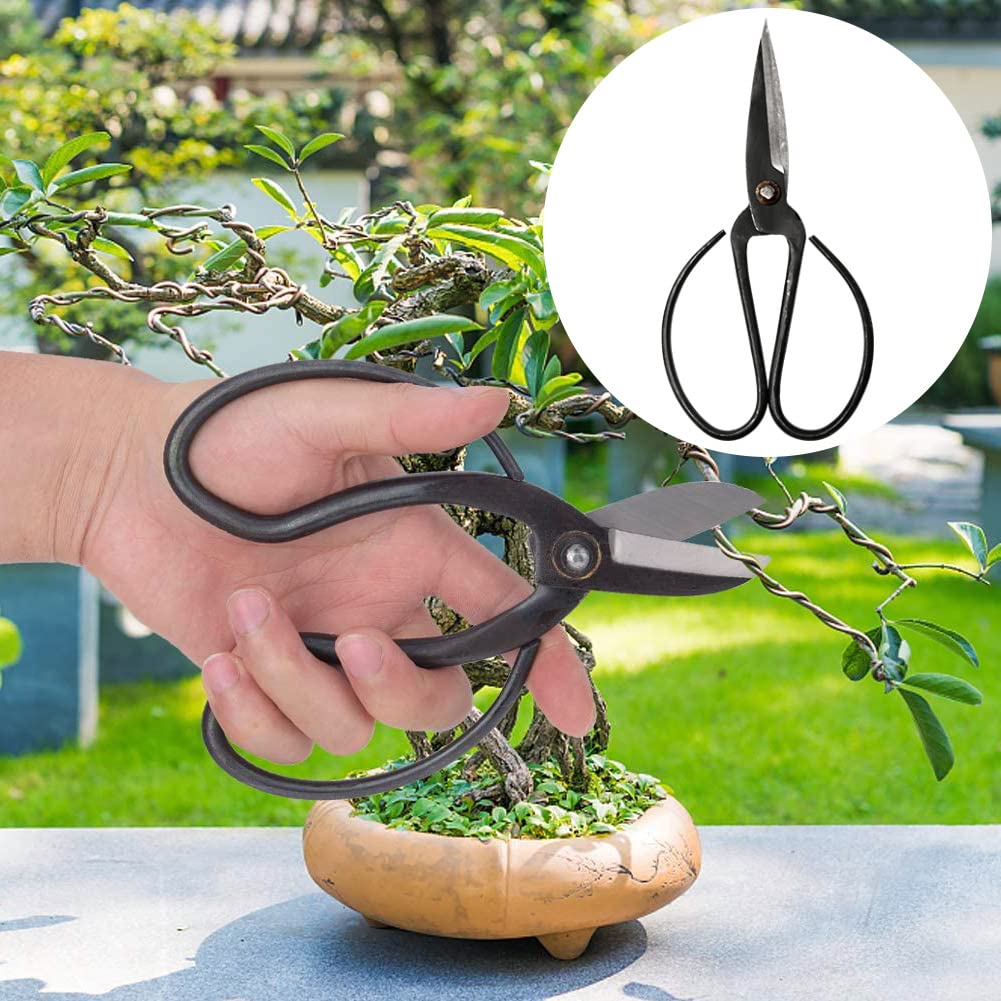 BUDDE Bonsai Tree Kit Tools Set Succulent 21 PCS Garden Hand Tool Include Pruning Shears, Carbon Steel Scissors, Perfect Starter Gardening Trimming Tools(pink), (A2ZJYYPJGJpink)