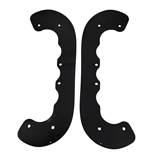 JEENDA 2PCS Snow Thrower Blower Paddle 55-9251 125-1128 88-0771 99-9313 Compatible with Toro CCR2000 CCR2450 CCR2500 CCR3600 Snowblower (2PCS Rubber Paddles)