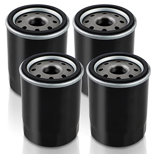 HUZTL 070185E Oil Filter 4 Pack Replace Generac 070185ES 70185 for Generac 22KW Generator 90mm High Capacity