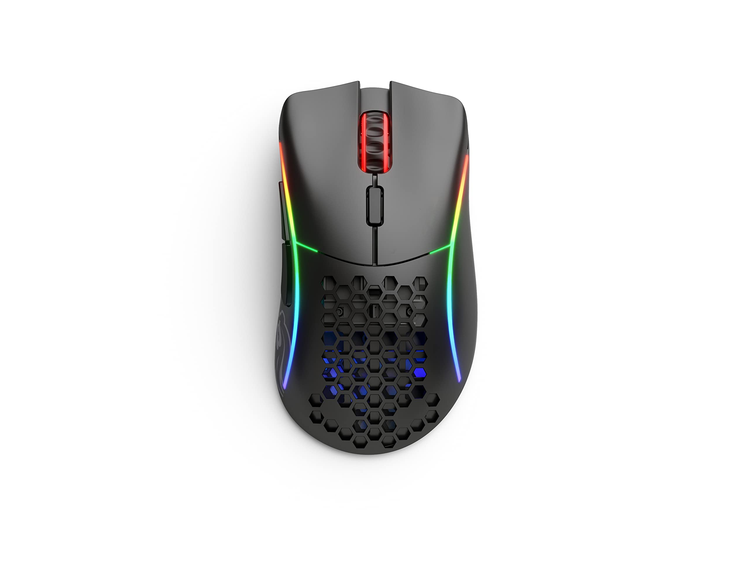 Glorious Model D Wireless Gaming Mouse - 69g Superlight, Lag Free 2.4Ghz Wireless, Up to 71 Hour Battery, RGB, BAMF Sensor, Ergonomic, 6 Buttons - Matte Black