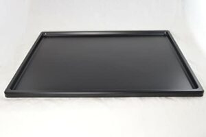 black plastic humidity/drip tray for bonsai tree 16"x 11.75"x 0.75"