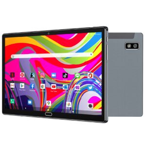 android tablet 10.1 inch 64gb storage 4gb ram, 2024 latest tablet with octa-core chip, 512gb expandable 13mp camera, 6000mah battery, gps, bluetooth, wifi, usb-c, hd touchscreen tablets(gray)