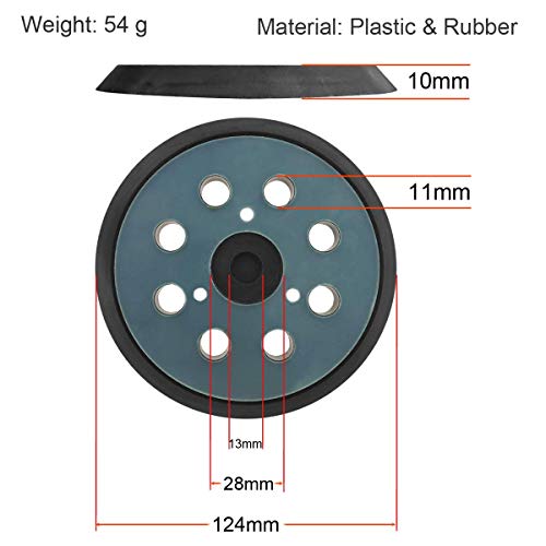 DW4388 Replacement Pad for 5-Inch Orbital Sander, Fits for DW421, DW423, D26451 and D26453