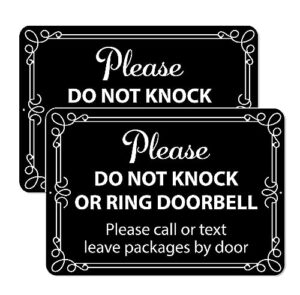 no soliciting sign for house - door knockers sign