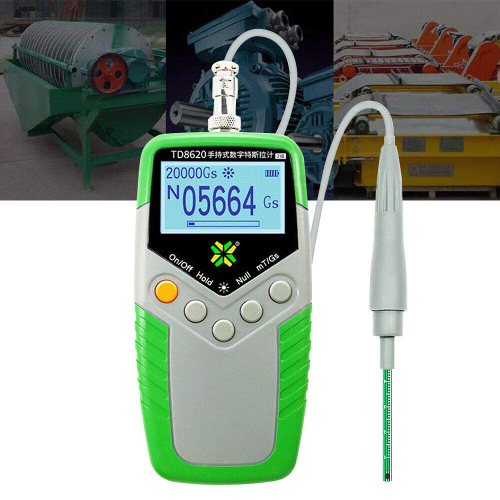 Digital Hand-held Gauss Meter High Precision Surface Magnetic Field Tester Flux Meter Gaussmeter