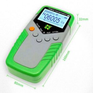 Digital Hand-held Gauss Meter High Precision Surface Magnetic Field Tester Flux Meter Gaussmeter