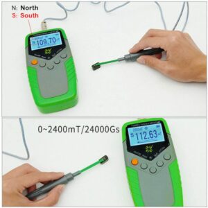 Digital Hand-held Gauss Meter High Precision Surface Magnetic Field Tester Flux Meter Gaussmeter