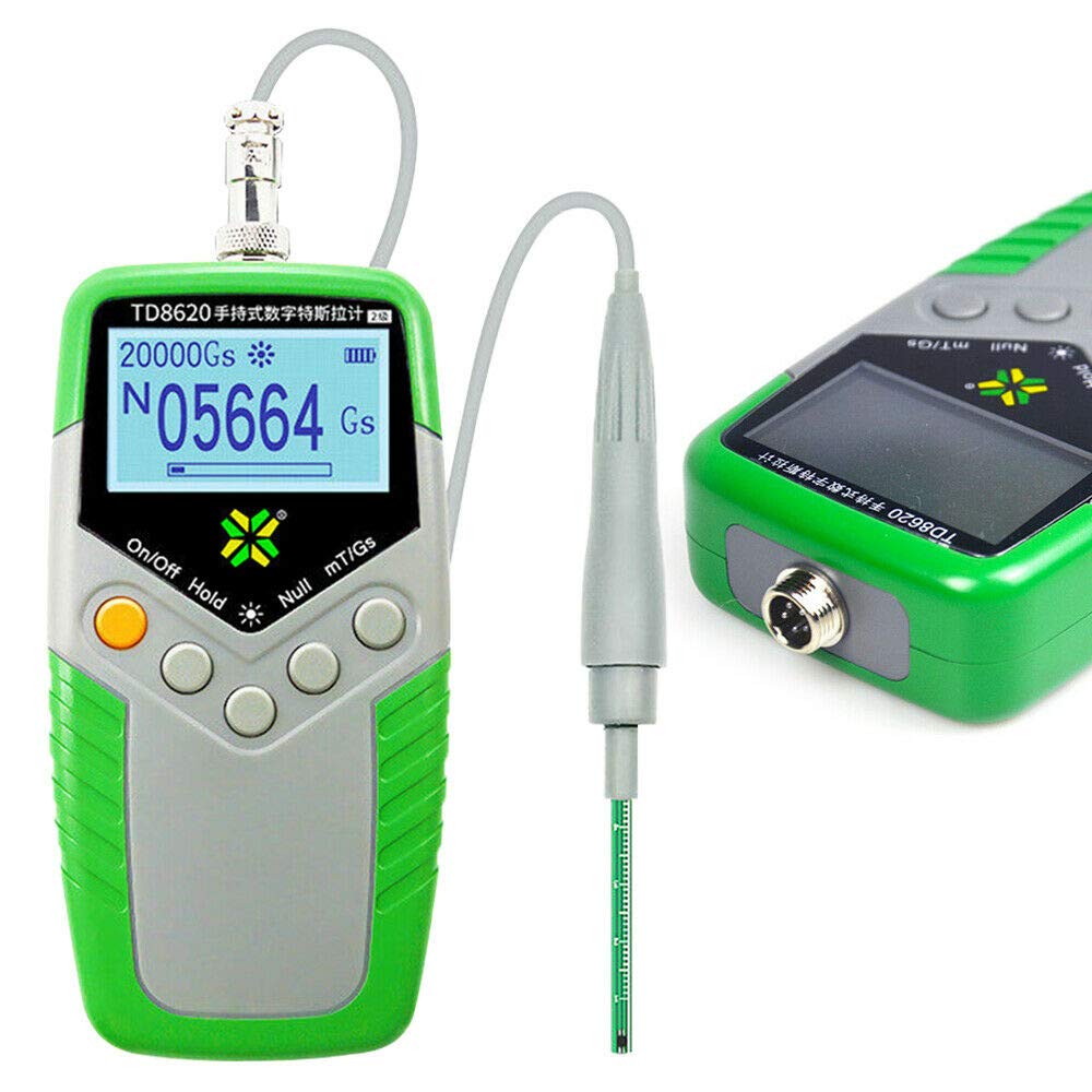 Digital Hand-held Gauss Meter High Precision Surface Magnetic Field Tester Flux Meter Gaussmeter