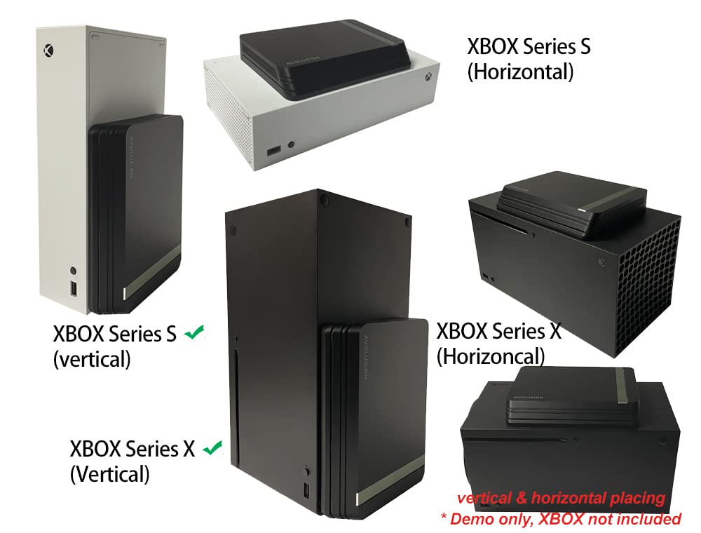 Avolusion HDDGear Pro X 8TB USB 3.0 External Gaming Hard Drive (for Xbox Series X|S) - 2 Year Warranty