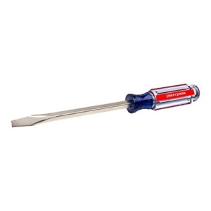 CRAFTSMAN Slotted Screwdriver 5/16 in. x 6 in., Acetate Handle (CMHT65030)