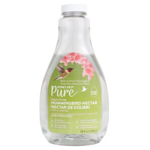 perky-pet clear 297p pure ready-to-use hummingbird nectar – 28 oz, 28 fl oz (pack of 1)