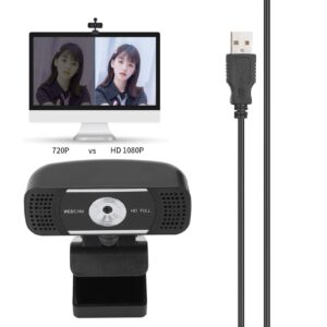 USB Web Camera HD Webcam with HD Video Call for Office Video Conference Teacher Live Class Built in Digital Microphone