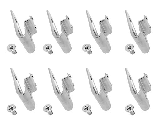 8pcs 42-70-2653 Belt clip Hook free Screw for Milwaukee Compatible with M18 Impact Driver Hammer Drill Replace for 2604-20, 2604-22, 2604-22CT, 2797-22