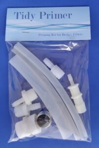 tidy primer kit for black berkey and pf-2, water purification unit, nylon, chrome, rubber, silicone
