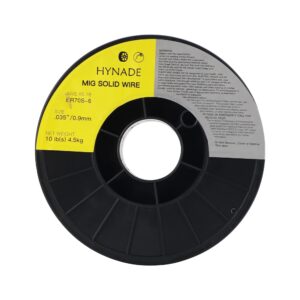 hynade Solid Welding Wire, ER70S-6 10-Pound Spool Carbon Steel 0.035'' Mig Solid Welding Wire (0.035-Inch 10 Lbs)