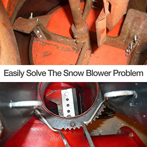 Karbay 1/4" 3-Blade Universal - Snowblower Modifies Impeller Set - Modifies 2-Stage Machine (100% Stainless)