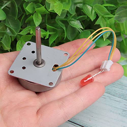 Acxico 1Pcs 3 Phase AC Micro Mini Wind Hand Brushless Generator Teaching Model DIY Motor 24V