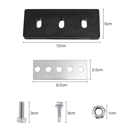 Karbay 3/8" 3-Blade Universal - Snowblower Modifies Impeller Set - Modifies 2-Stage Machine