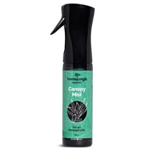 home jungle - canopy mist organic foliar spray fertilizer for indoor houseplants - formulated to be safe for all plants, pets, and family.