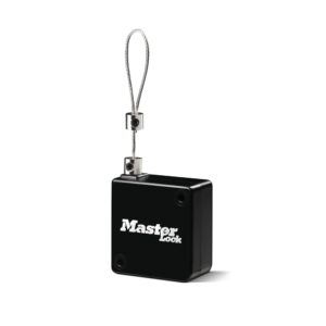 master lock 5490d retractable lock box key tether small