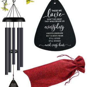 Sympathy Memorial Wind Chimes for Loss of Loved One Prime, Sympathy Gift Baskets Memorial Gifts for Loss of Mother Father, Grief Gifts Bereavement Funeral Gifts Windchimes in Memory of A Loved One