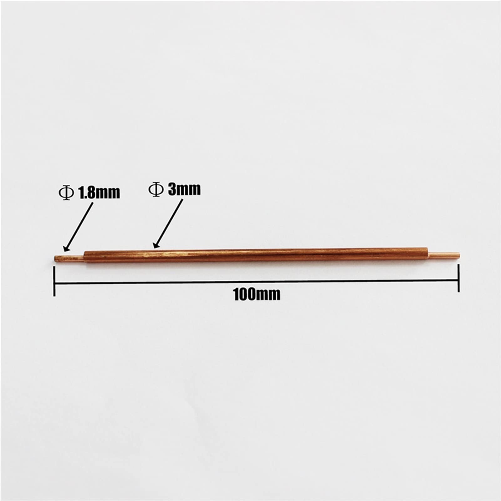 XIAOBAWAN Welder Repair Rod Repair Rod 5pcs Diameter 3mm Length 100mm Point 1. 8mm Spot welding electrode for Pulse Spot Welder Welding Soldering Machine Battery Packs