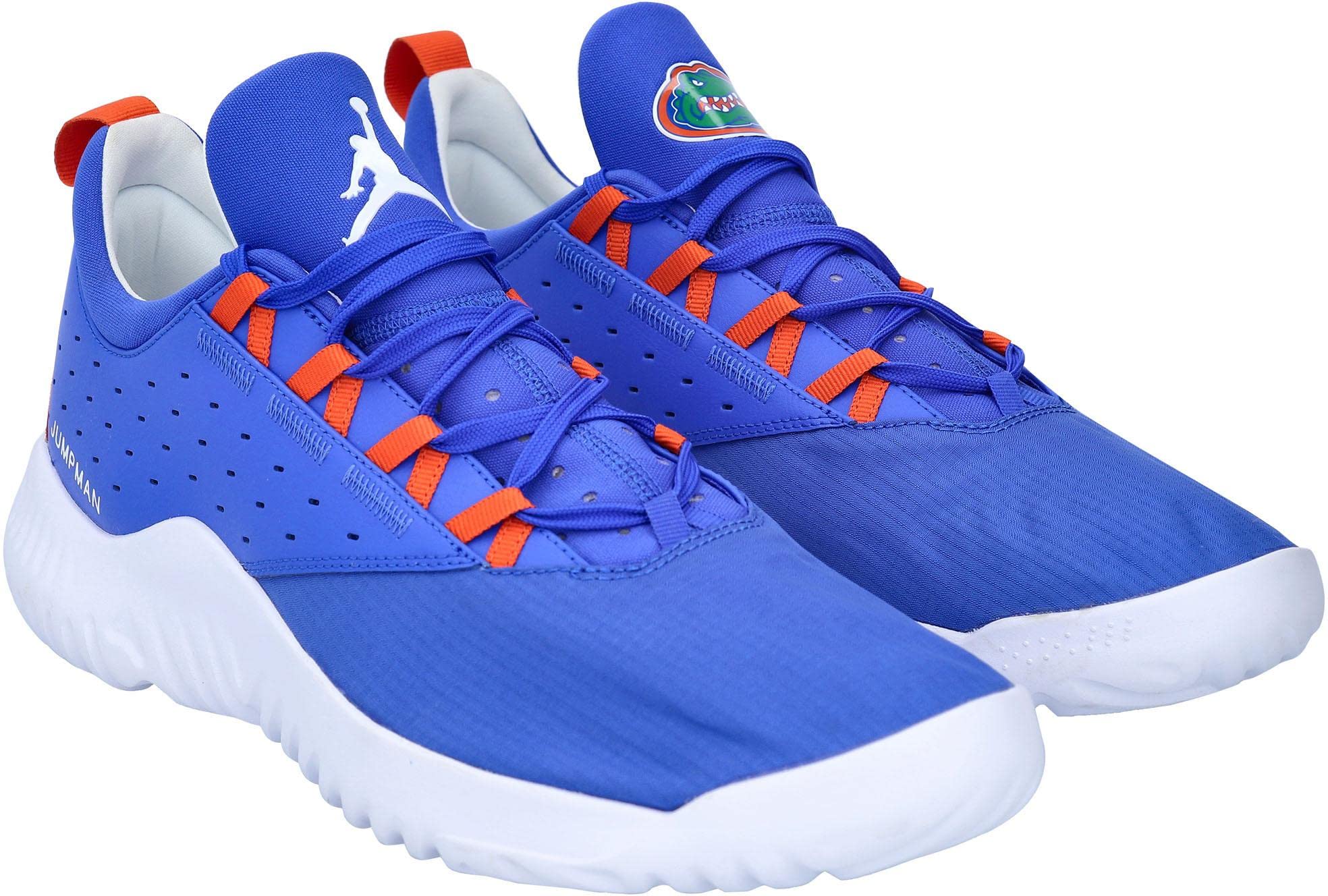 Florida Gators Team-Issued Blue Jordan Proto-Lyte Turf Shoes from the 2020 NCAA Season - Size 15 - Other College Game Used Items