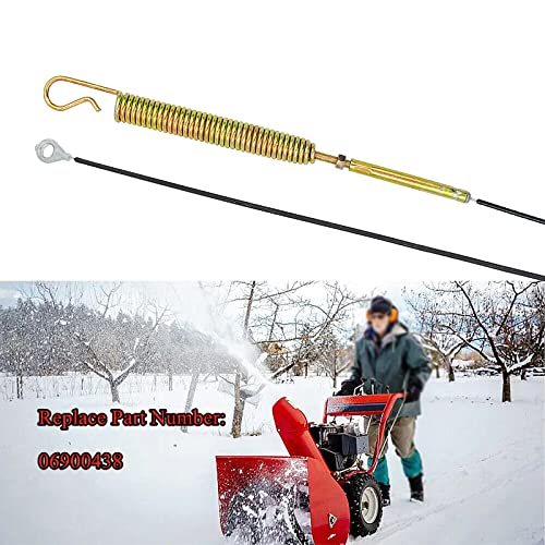 Wanotine 06900438 Auger Cable for Ariens Compact and SNO-Tek Snowblowers Auger & Upper Traction Cable