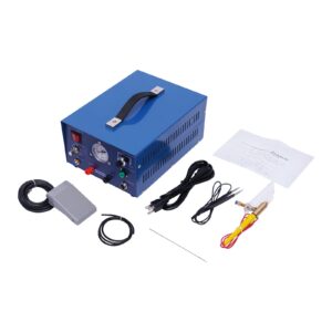 Adjustable Pulse Spot Welding Machine, 800W Jewelry Welder Argon Pulse Sparkle Spot Welder for Gold Silver Platinum