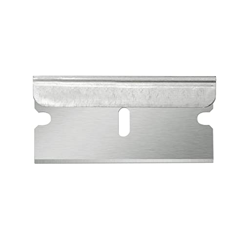 American Line Single Edge Razor Blades - 500-Blades - 0.012" Heavy Duty, Sharp High Carbon Steel with Steel Backing for Extra Durability and Long Life