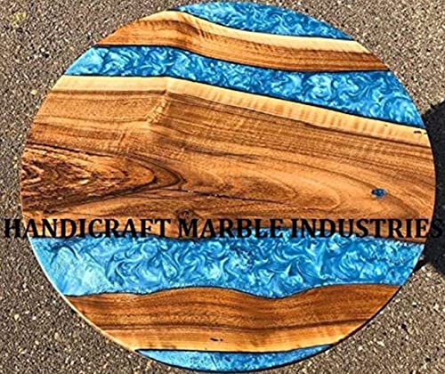 Epoxy Table, Live Edge Wooden Table, Epoxy Resin River Table, Natural Wood,Dining table, Natural Epoxy Table, Resin Table