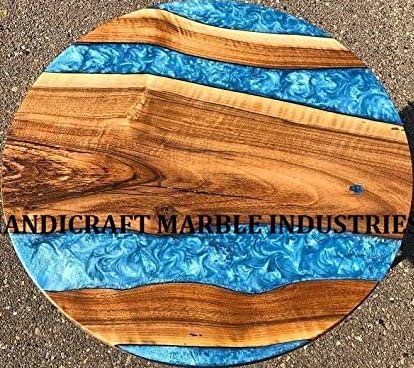 Epoxy Table, Live Edge Wooden Table, Epoxy Resin River Table, Natural Wood,Dining table, Natural Epoxy Table, Resin Table