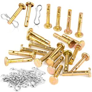 20 Pcs Shear Pins and Cotters Pins for Snowblower - 738-04124 and 714-04040 Replacement Shear Pins Cotters Pins Kits