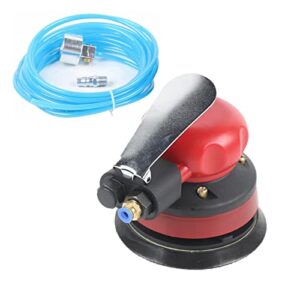 air wet stone polisher 5-inch pneumatic air wet stone grinder polisher 1000rpm granite marble stone wet air sander polisher water mill pneumatic polishing tool (10000rpm polishing speed)