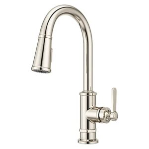 pfister gt529-tdd kitchen faucets and accessories, polished nickel