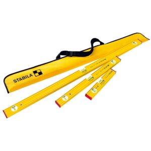 stabila pro set 80 as spirit levels with carrying case
