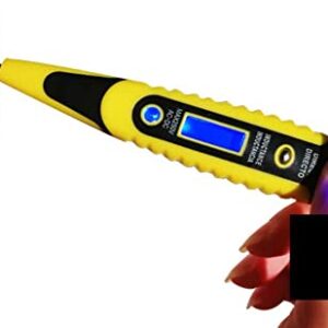 Heyiarbeit Non-Contact Voltage Tester Pen AC 12-250V Voltage Detector Pen LCD Circuit Tester Detector Circuit Test Pen Circuit Tester Tool