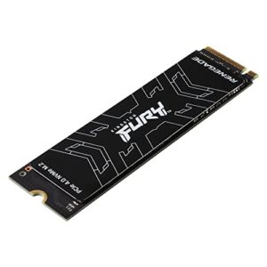 kingston fury renegade 1tb pcie gen 4.0 nvme m.2 internal gaming ssd | up to 7300 mb/s | graphene heat spreader | 3d tlc nand | works with ps5 | sfyrs/1000g, solid state drive