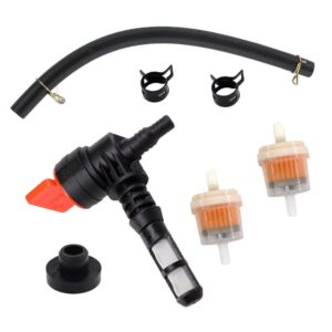 uspeeda fuel shut off valve kit for generac 3500xl 4 gallon tank 6500 watt generator