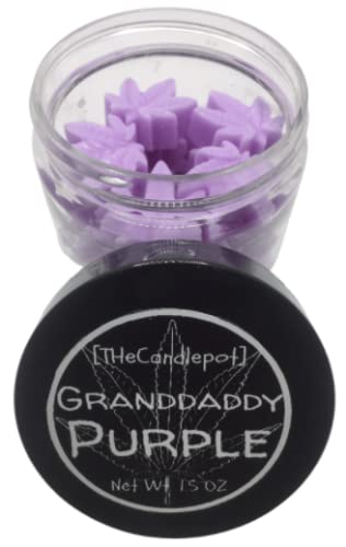 Granddaddy Purple Lavender, Lilac, & Cashmere Scented Potleaf Shaped Wax Melts 420 Stoner Gifts