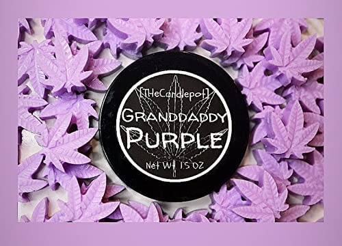 Granddaddy Purple Lavender, Lilac, & Cashmere Scented Potleaf Shaped Wax Melts 420 Stoner Gifts