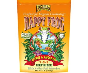 fox farm happy frog® citrus & avocado fertilizer, 4 lb bag