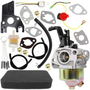 LIYYDS Carburetor Kit Compatible with Firman 3650/4550 Watt 208CC Portable Start Gas Generator P03501 P03502 P03603 P03608 P03610 P03612 P03617 ECO4000 ECO4000RE 6.5hp 196cc Fpg 3800 PRE4000K 7hp