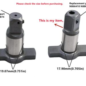 N866410 N880093 N851276 For Dewalt Impact Wrench 1/2 Anvil,chuck Replacement,Detent Pin Anvil,Driver Spindle Hammer Block Fits DCF899 4 generations Impact Wrench