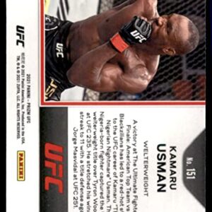 2021 Panini Prizm UFC #151 Kamaru Usman