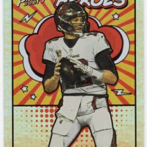 Tom Brady 2021 Panini Prestige Heroes insert Card Tampa Bay Buccaneers