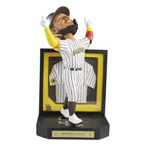 fernando tatis jr. san diego padres framed showcase bobblehead mlb