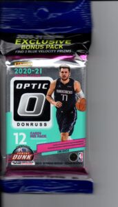 2021 panini donruss optic basketball cello pack